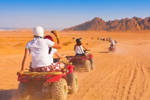 Hurghada: Ørkensafari med firhjuling, buggy, jeep og kamel
