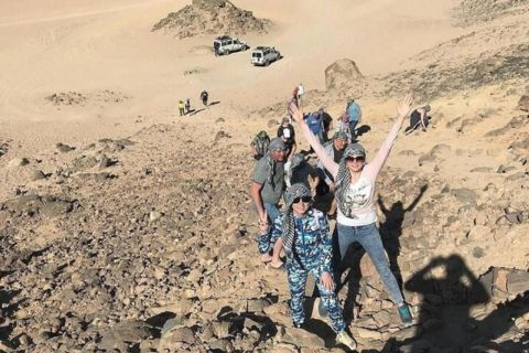 Hurghada: ökensafari med fyrhjuling och beduinby