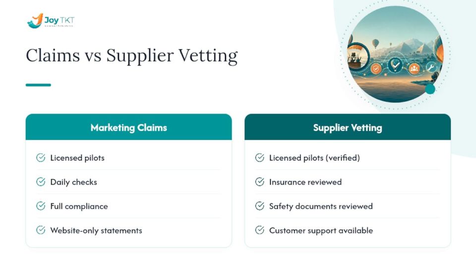 De ce verificarea furnizorilor contează mai mult decât promisiunile de marketing — diagramă generală
