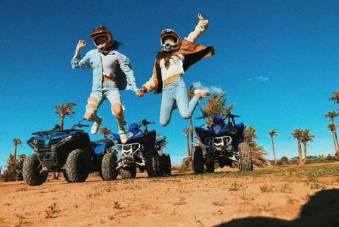 Quad et balade à dos de chameau à Agadir avec collations
