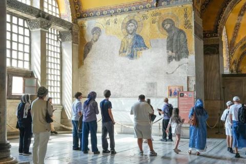 Beste begeleide tour door Istanbul; Blauwe Moskee, Hagia Sophia & Basilica