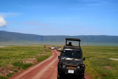 Safari di 2 giorni al Lake Manyara e al cratere di Ngorongoro