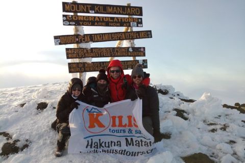 9 dagers Lemosho-rute med Crater Camp