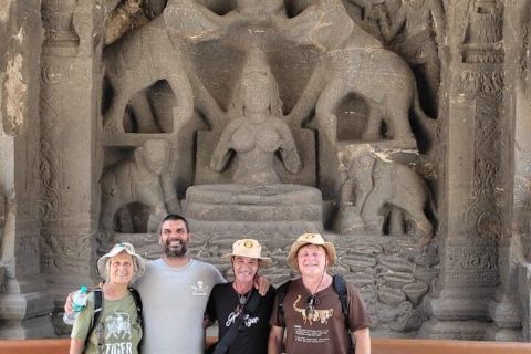 Ημερήσια εκδρομή από το Aurangabad στις σπηλιές Ellora και Pitalkhora
