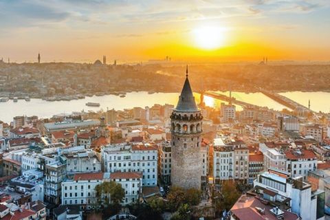 Istanbul: Galata-Turm Eintrittskarte mit Audioguide