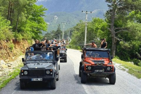 Safari džípem ve Fethiye: soutěska Saklıkent