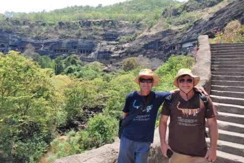 Ontdekkingstocht naar de Ajanta-grotten vanuit Aurangabad