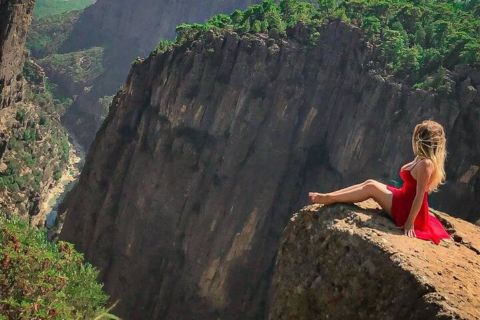Excursión al Cañón de Tazi y rafting con traslado desde Side