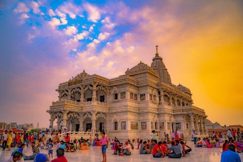 Delhi Divine Trail: Dagstur till Mathura och Vrindavan