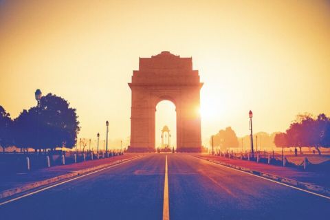 Från Delhi till Ahmedabad via Rajasthan
