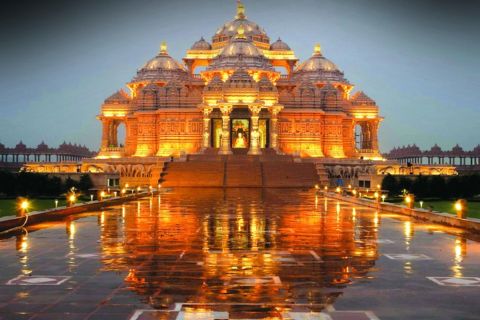 Andlig dagsutflykt i Delhi