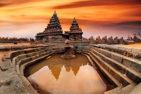 Chennai to Kanchipuram, Gingee Fort, Pondicherry & Mahabalipuram